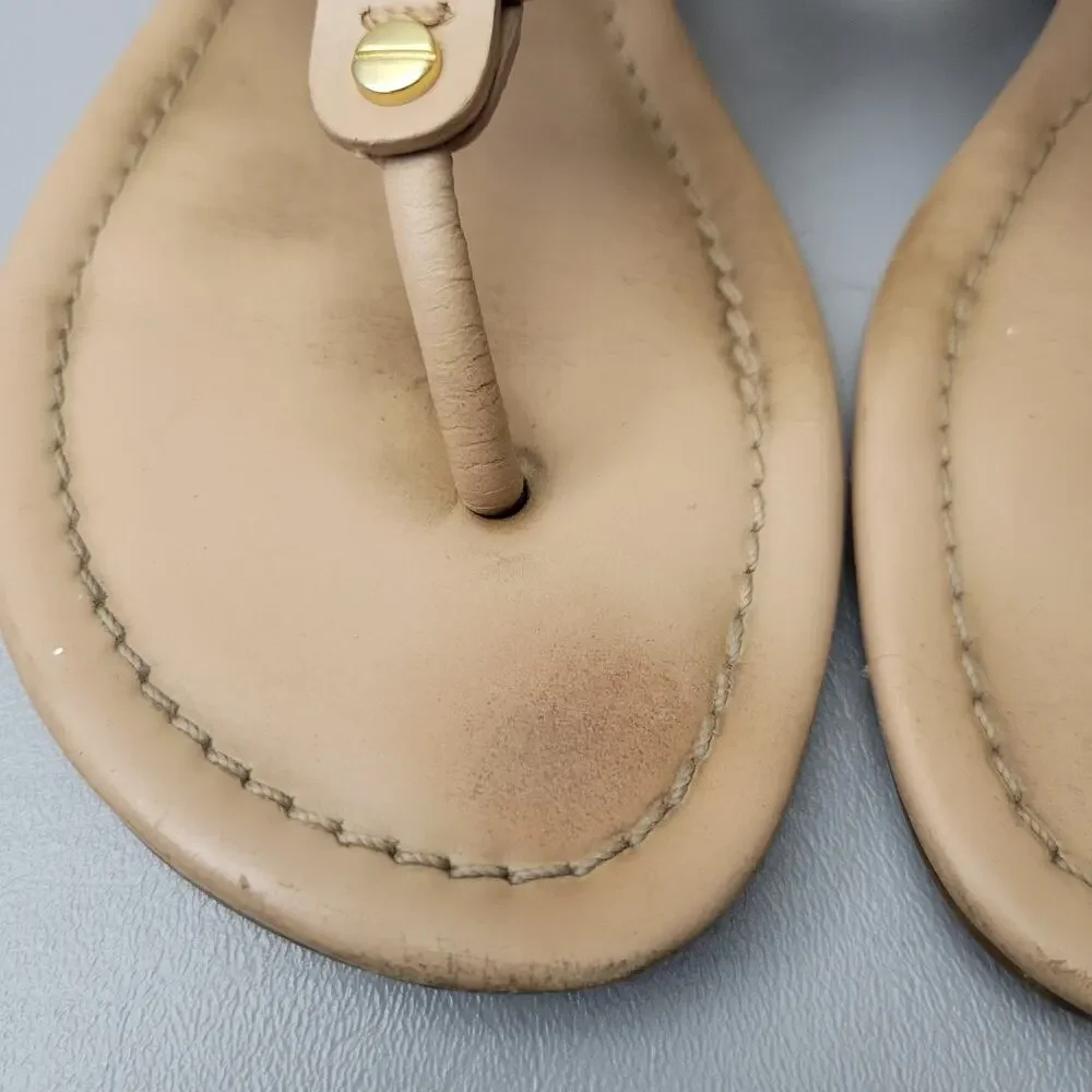 TORY BURCH Miller Light Make Up Patent Leather Sandals Size 9